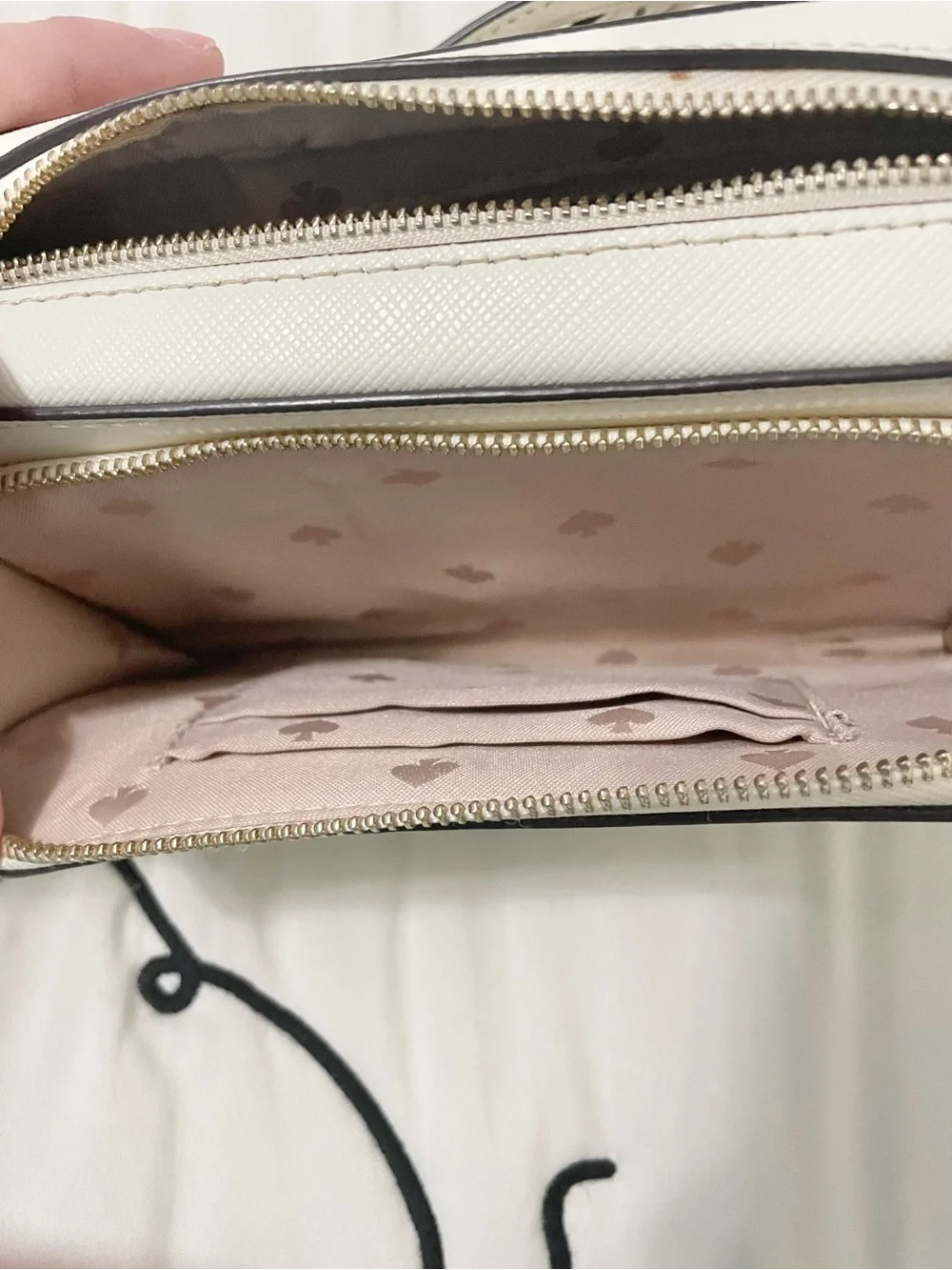 kate spade cream crossbody bag
